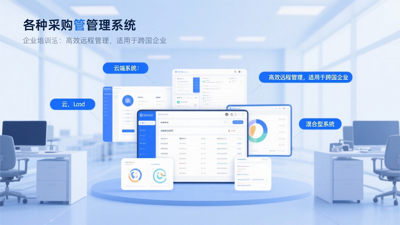 采购管理系统的类型有哪些？不同类型的作用与适用场景