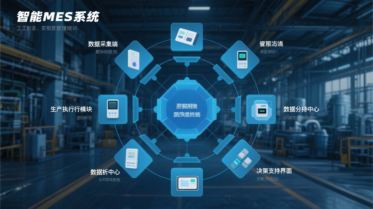 智能MES系统的组成模块详解：从数据采集到决策支持
