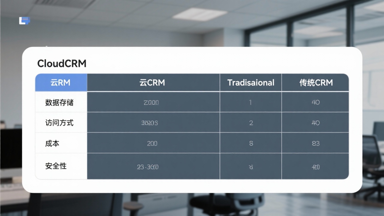 云CRM与传统CRM的区别在哪里？一张表格告诉你所有差异