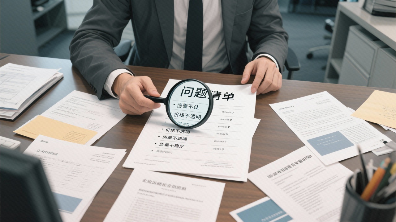 供应商选择过程中常见问题解析：避开这些坑