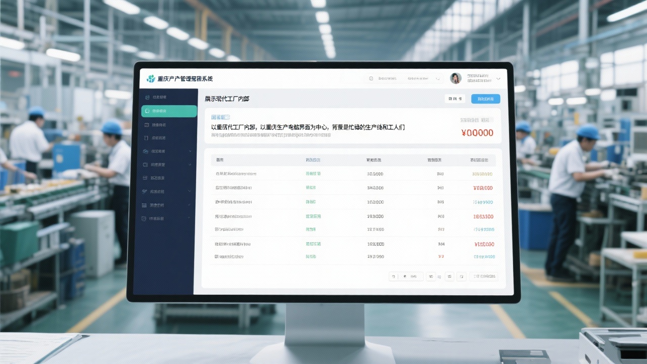 重庆生产管理系统多少钱一套？揭秘真实报价