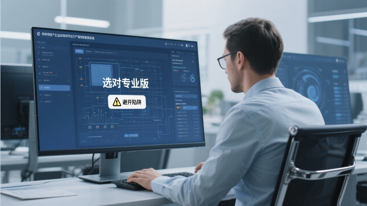 如何选对专业版生产管理系统？避开这些坑！
