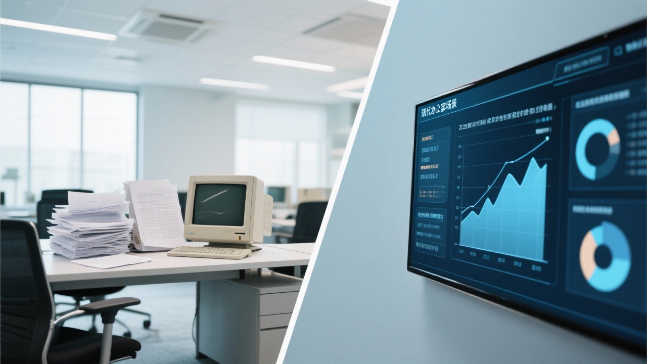 智能化与传统的区别：企业管理工具的变革之路