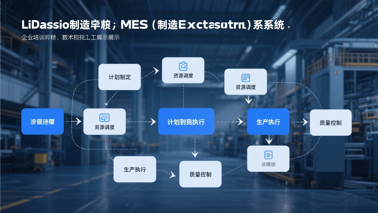 离散制造MES的流程步骤是怎样的？从计划到执行的完整拆解