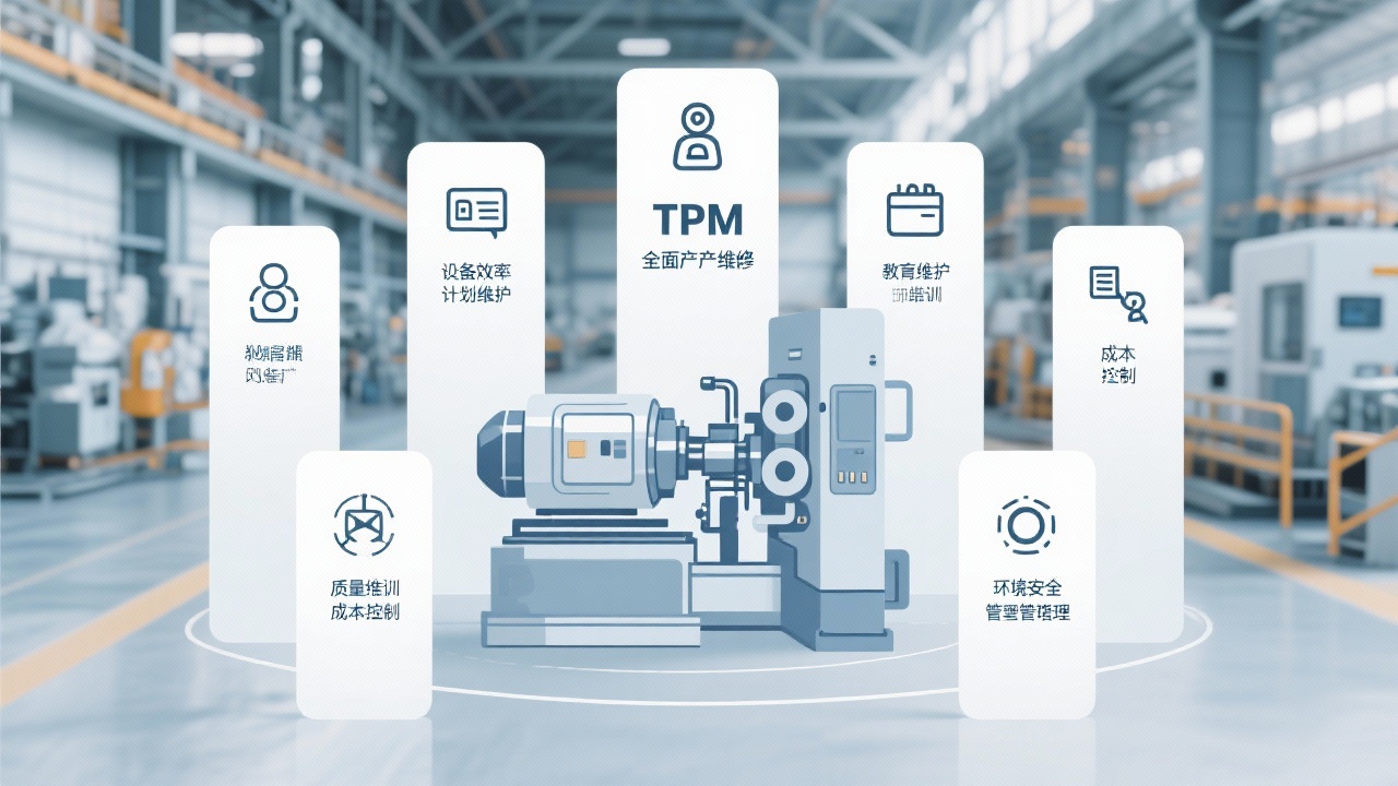 TPM的八大支柱详解：全面生产维护的核心要素有哪些