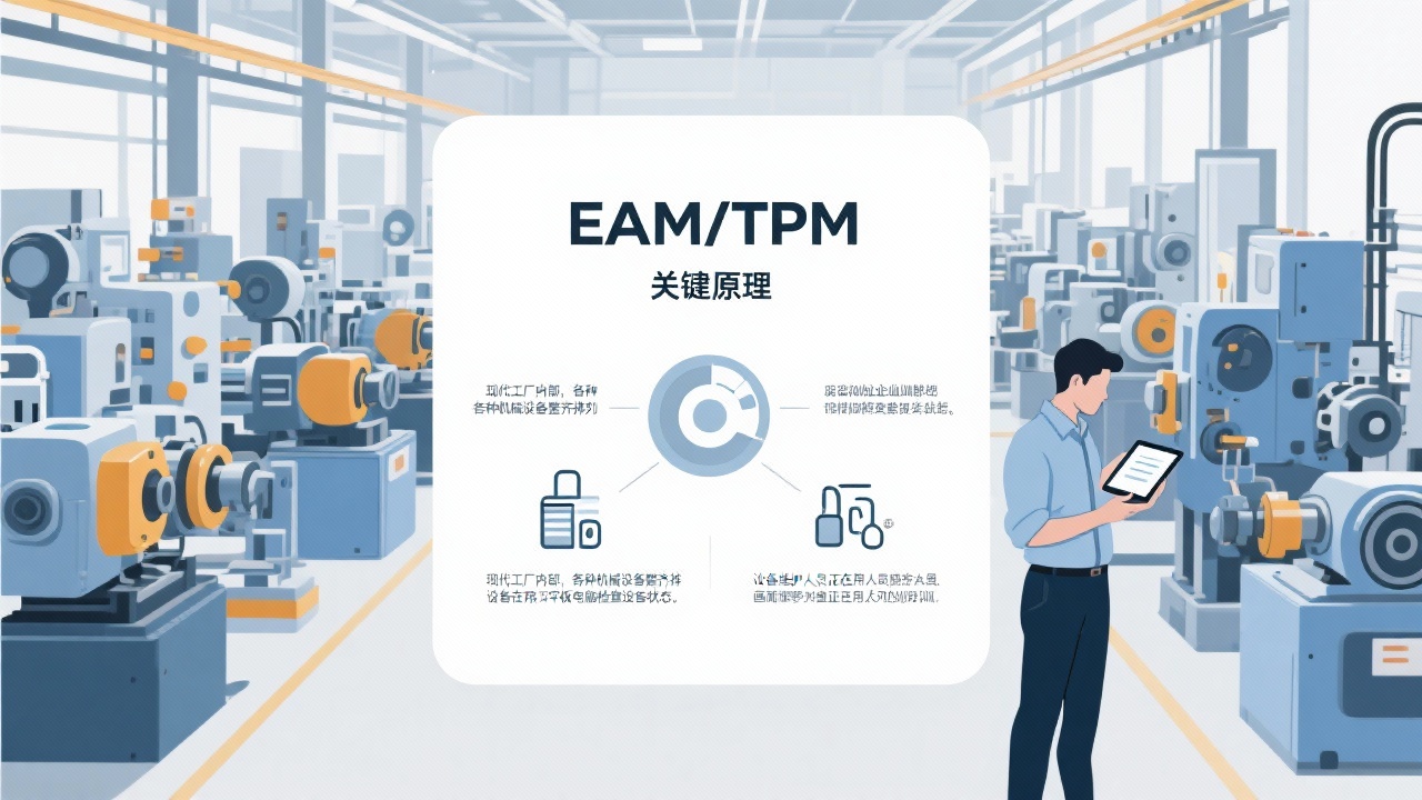 设备管理 (EAM/TPM) 的关键原理是什么？通俗易懂的解释