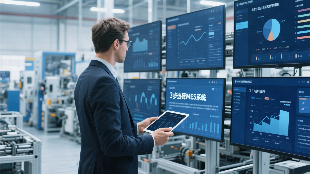 选MES系统犯难？3步教你轻松搞定怎么选择MES管理系统