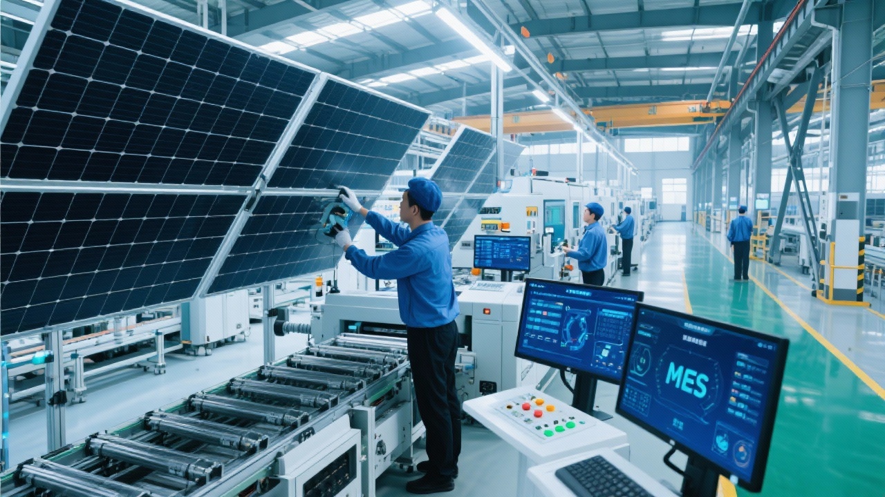 镇江光伏企业如何选对MES系统？提升效率的秘密武器！