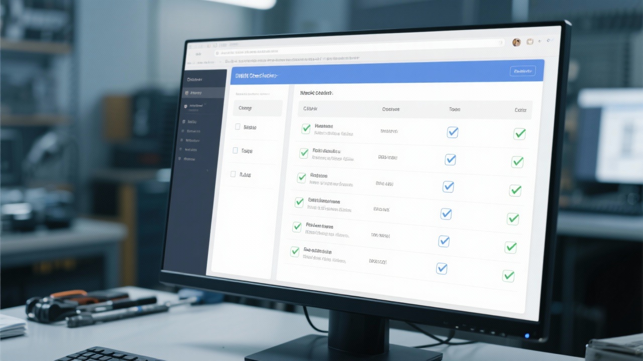 故障维修管理工具实施前的完整检查清单