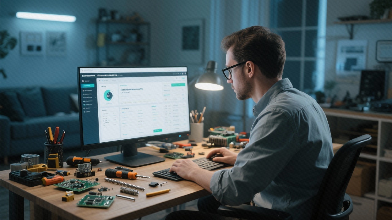 手把手教你：自己在家也能做生产管理系统！