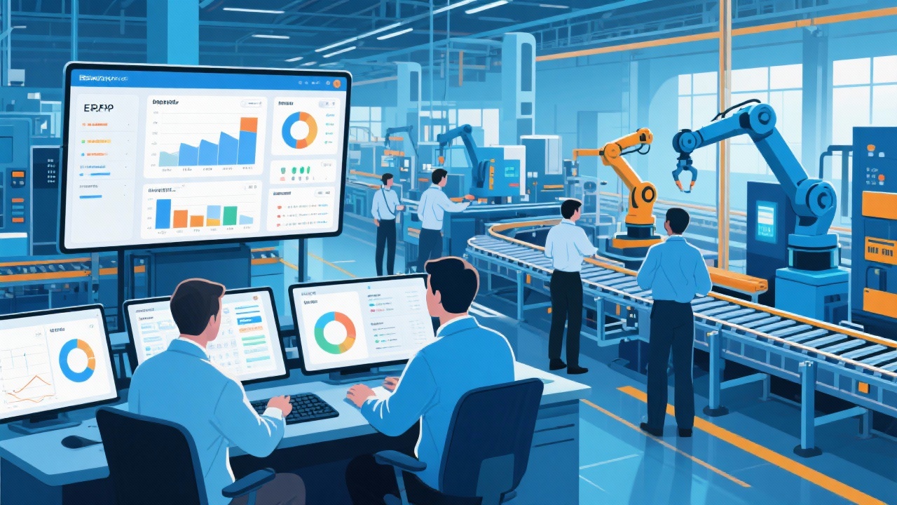 ERP系统生产流程持续升级，企业如何实现高效变革？