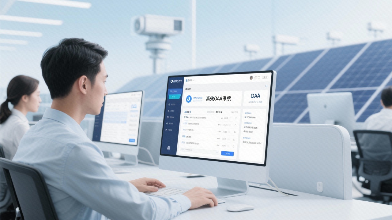 光伏公司必备！OA系统如何提升企业效率？