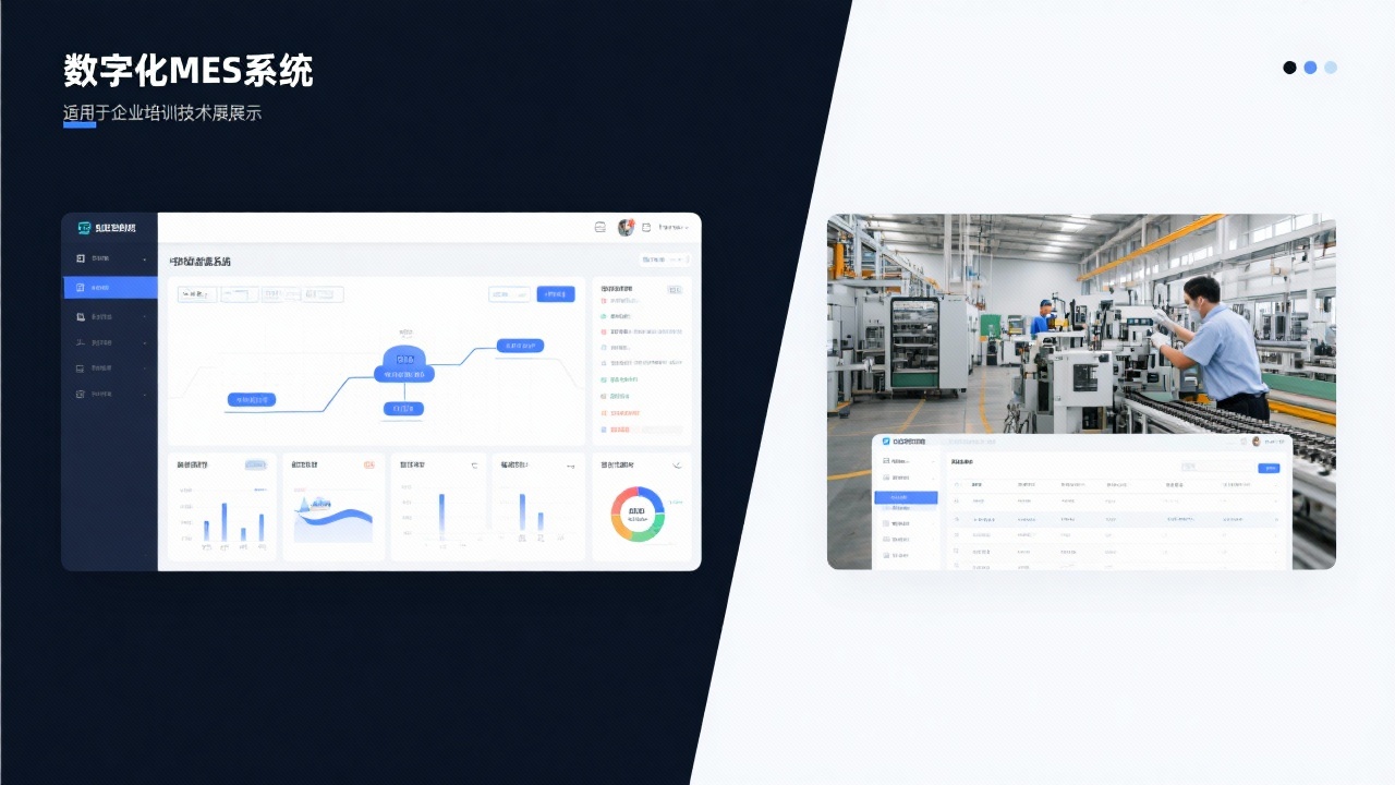 数字化MES与传统MES的区别在哪里？一张图看懂差异