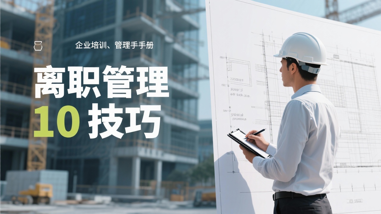建筑行业员工离职管理的10个关键技巧，助你快速上手