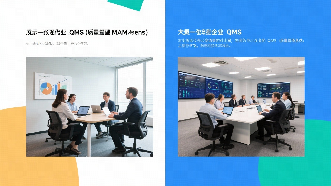 中小企业QMS与大型企业QMS的差异对比：哪里不同？