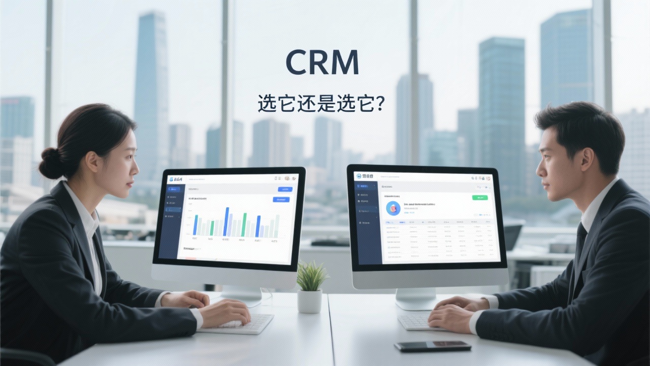 商丘CRM客户管理系统：选它还是选它？看完这篇不纠结！
