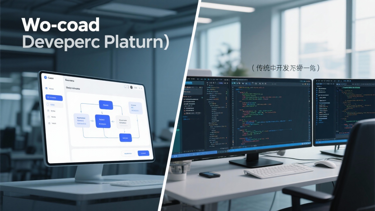 无代码开发平台与传统开发的核心区别