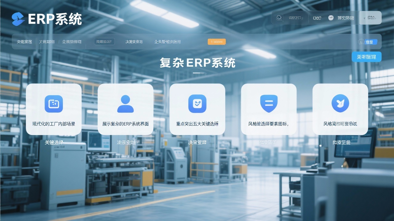 专业工厂ERP系统怎么选？5个关键点助你避开坑！