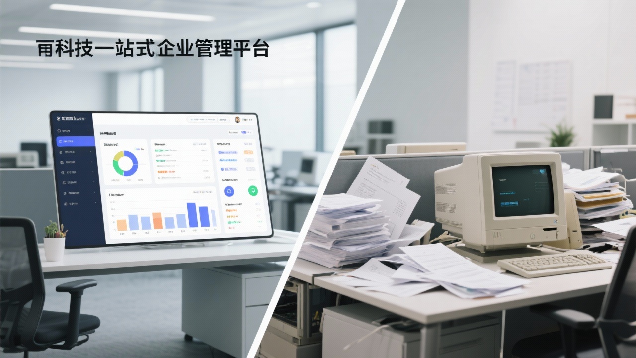 一站式企业管理平台与传统管理方式的区别