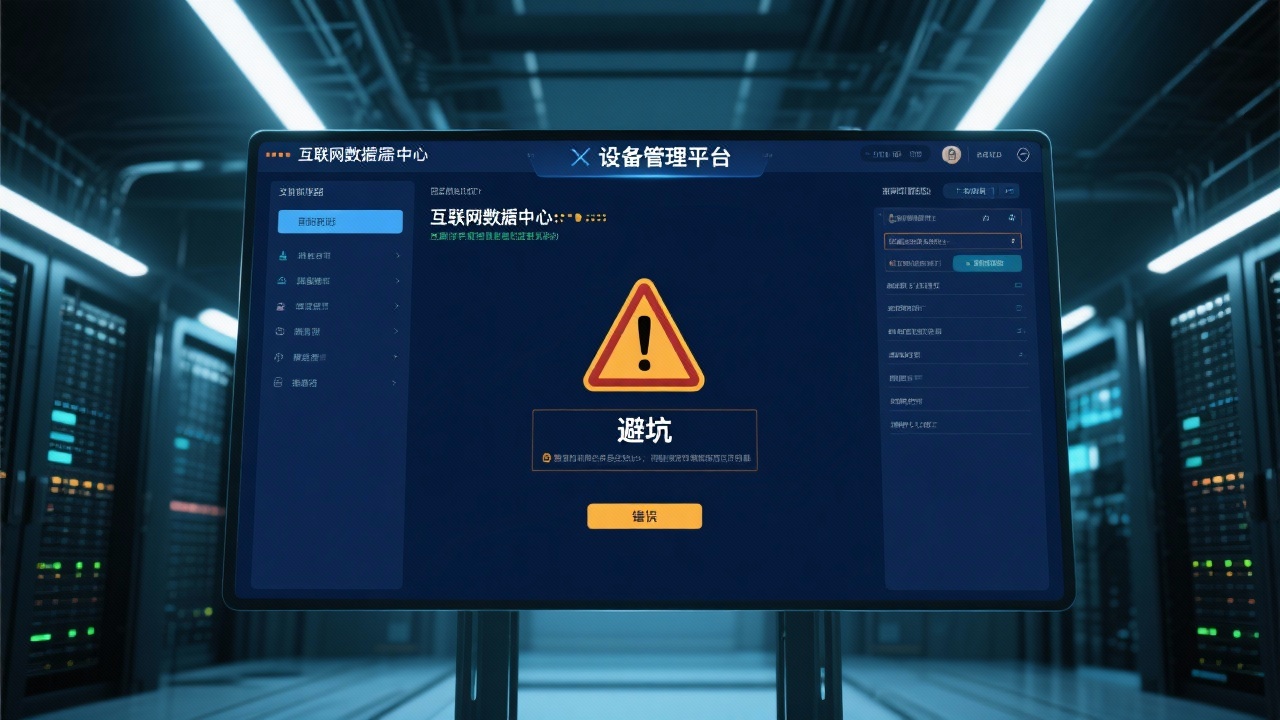 互联网行业设备管理平台怎么选？教你避开常见坑！