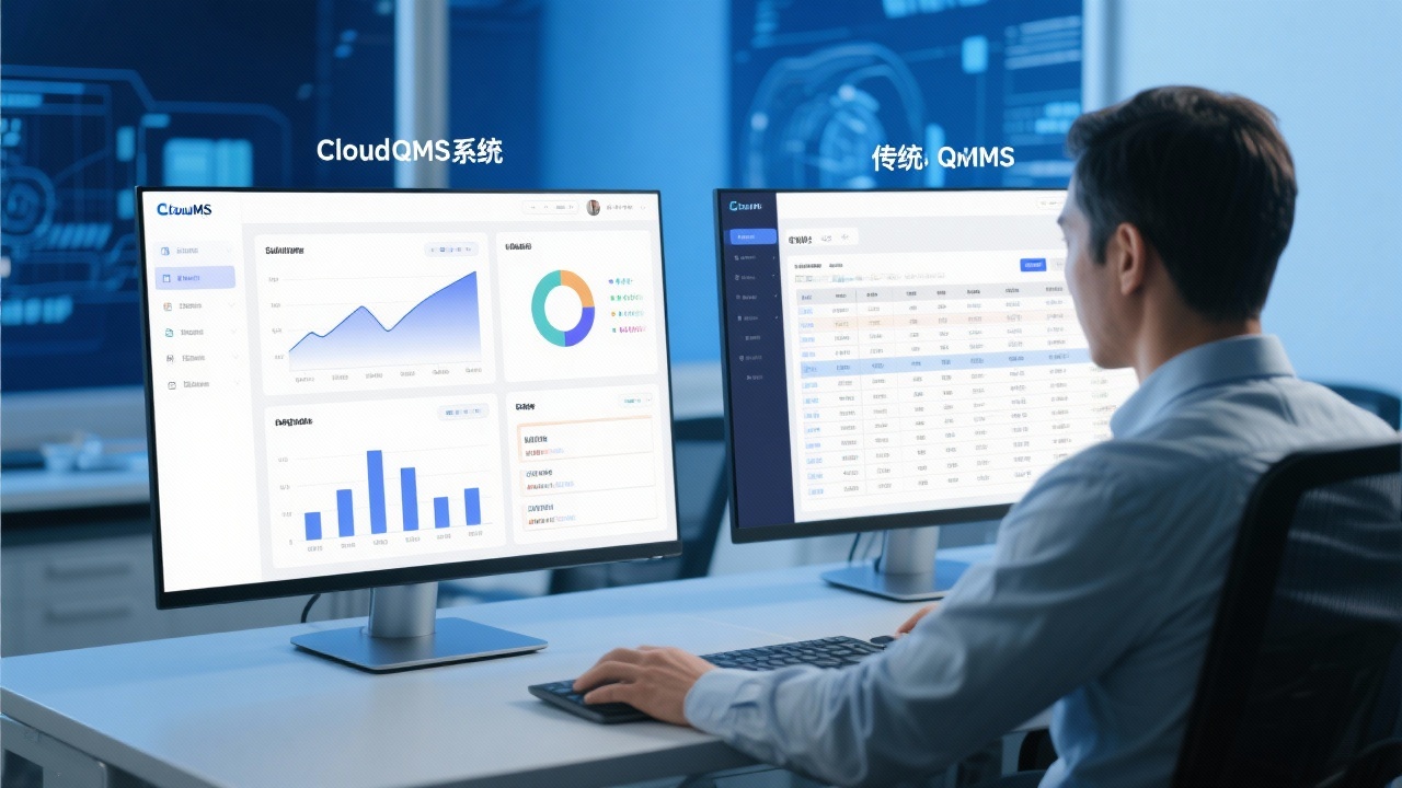 云端QMS系统与传统QMS的区别在哪里？一张图告诉你