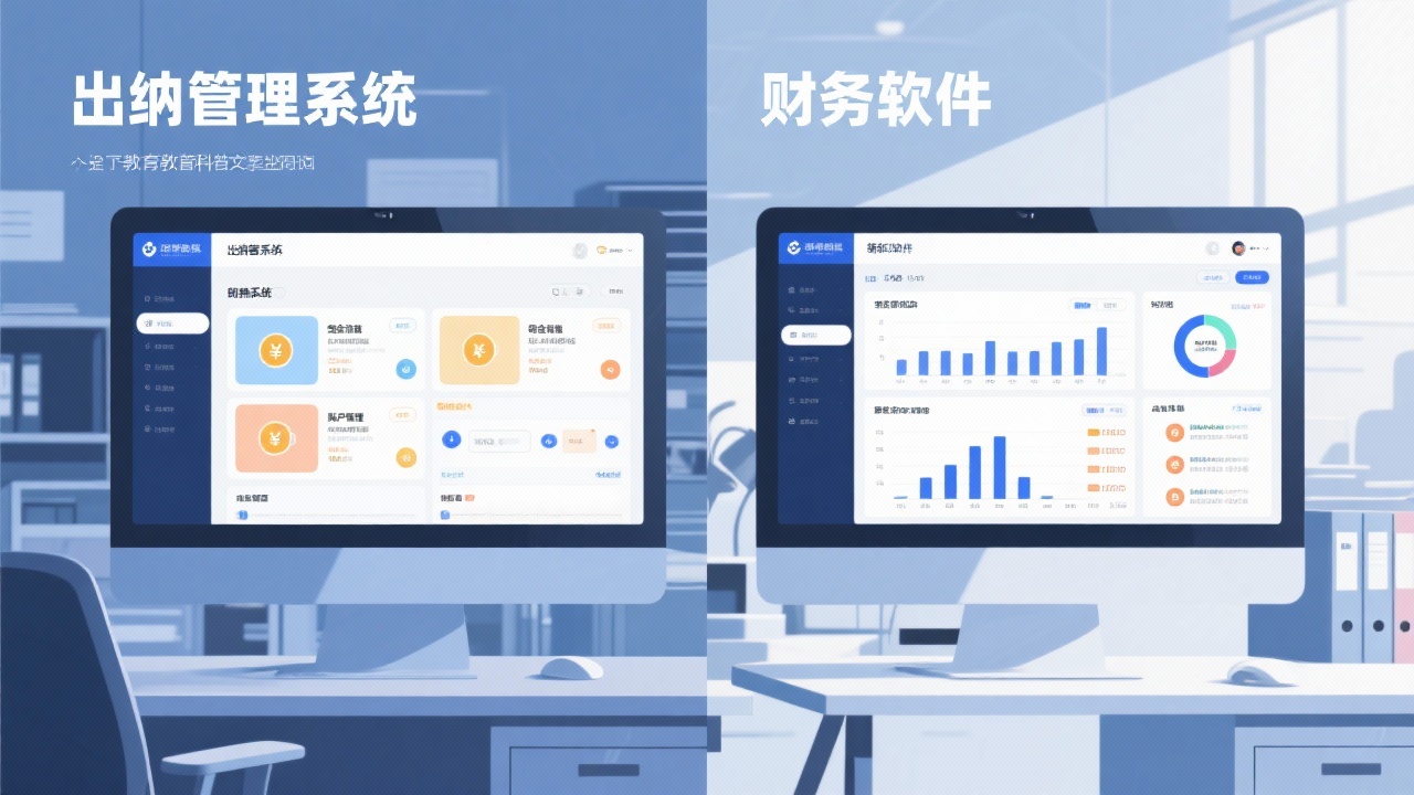 出纳管理系统与财务软件的区别在哪里？一次看懂两者差异