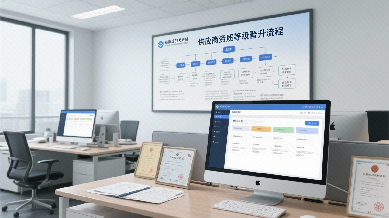 ERP系统采购，供应商资质等级如何快速晋升？