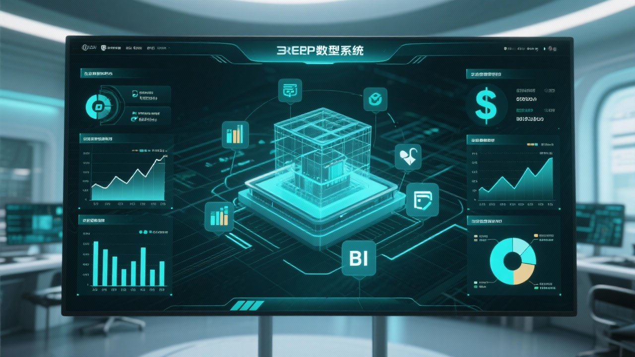 ERP系统如何用BI玩转财务数据？数字孪生可视化揭秘！