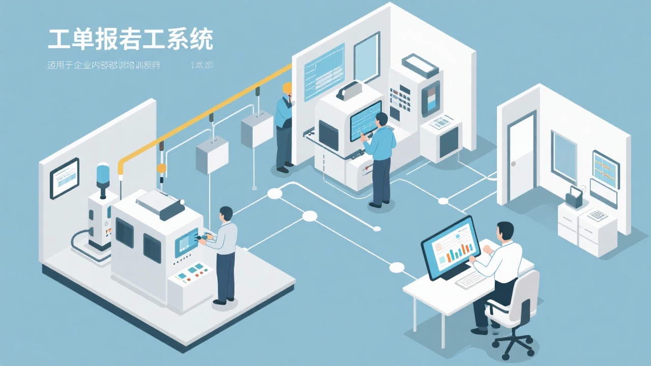 工单报工系统的工作原理：数据如何从车间到管理层