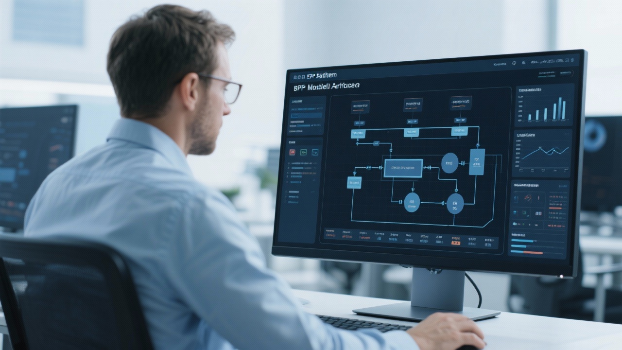 ERP系统生产流程+BPM建模优化，如何提升效率？