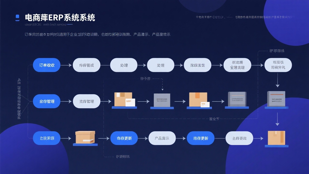 电商ERP系统如何运行？从订单到库存的完整流程拆解