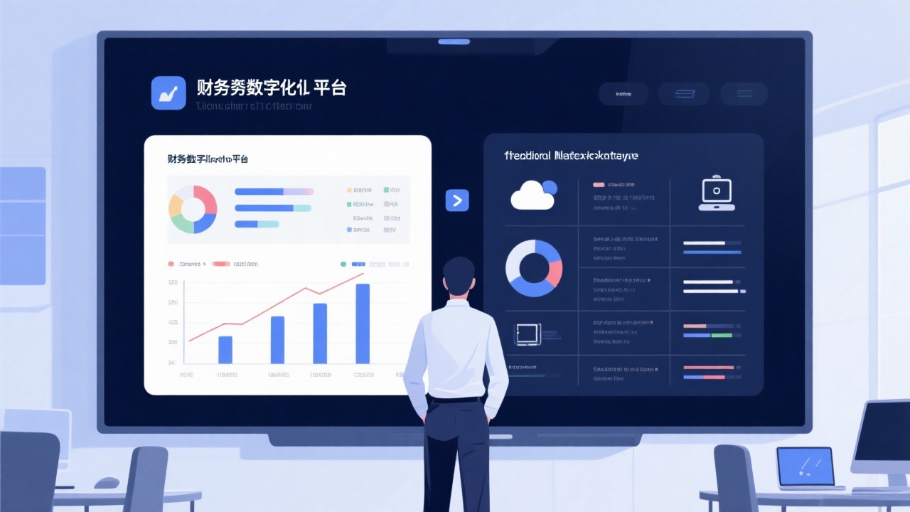 财务数字化平台与传统财务软件的区别是什么？用表格告诉你到底差在哪