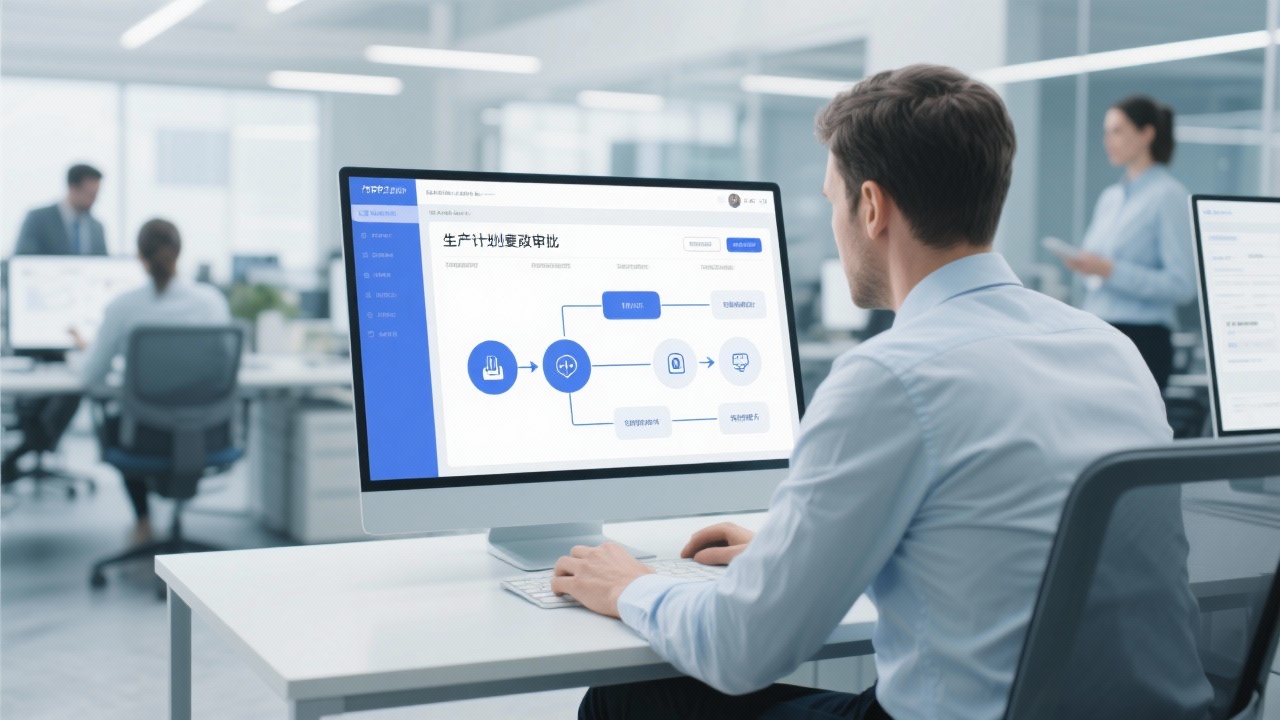ERP系统生产计划变更审批流程优化，这样做效率翻倍！
