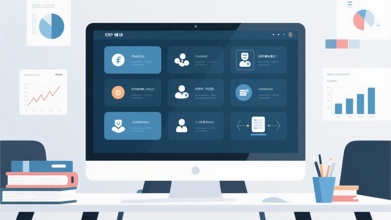 ERP软件有哪些系统？一文搞懂企业必备ERP模块