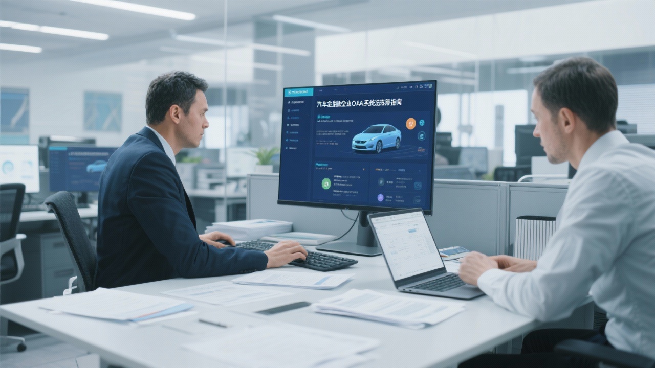 汽车金融企业OA系统怎么选?看完这篇不踩坑!