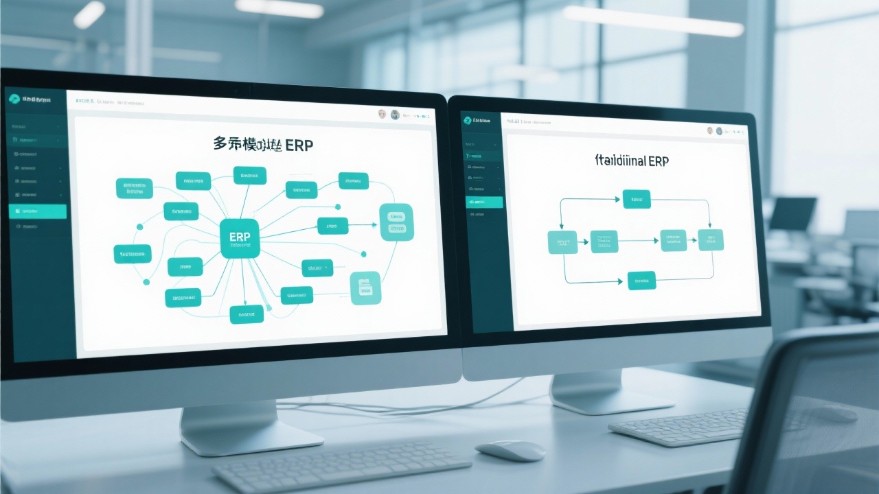 制造业多模块ERP​与传统ERP系统的核心区别
