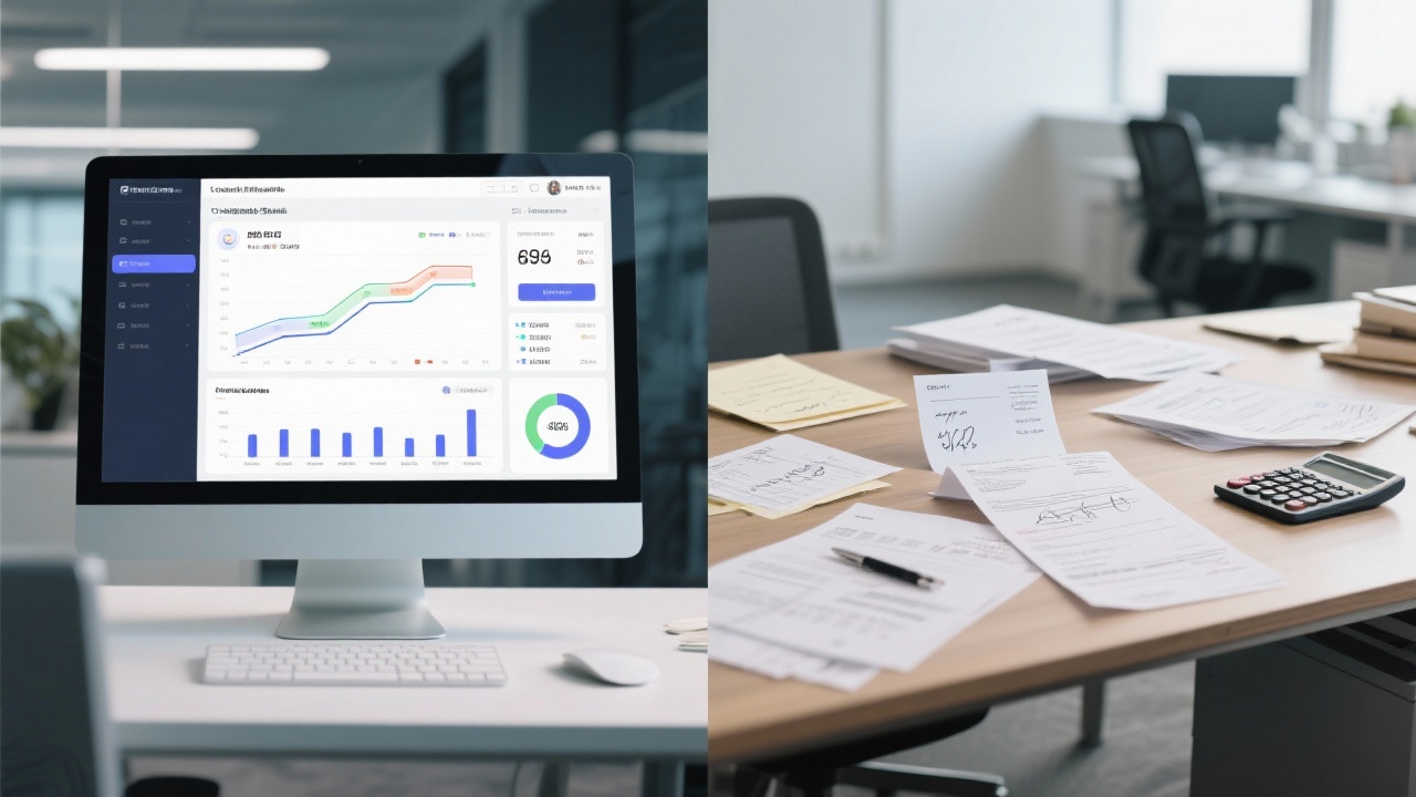 订单全程跟踪软件与手动管理的主要区别