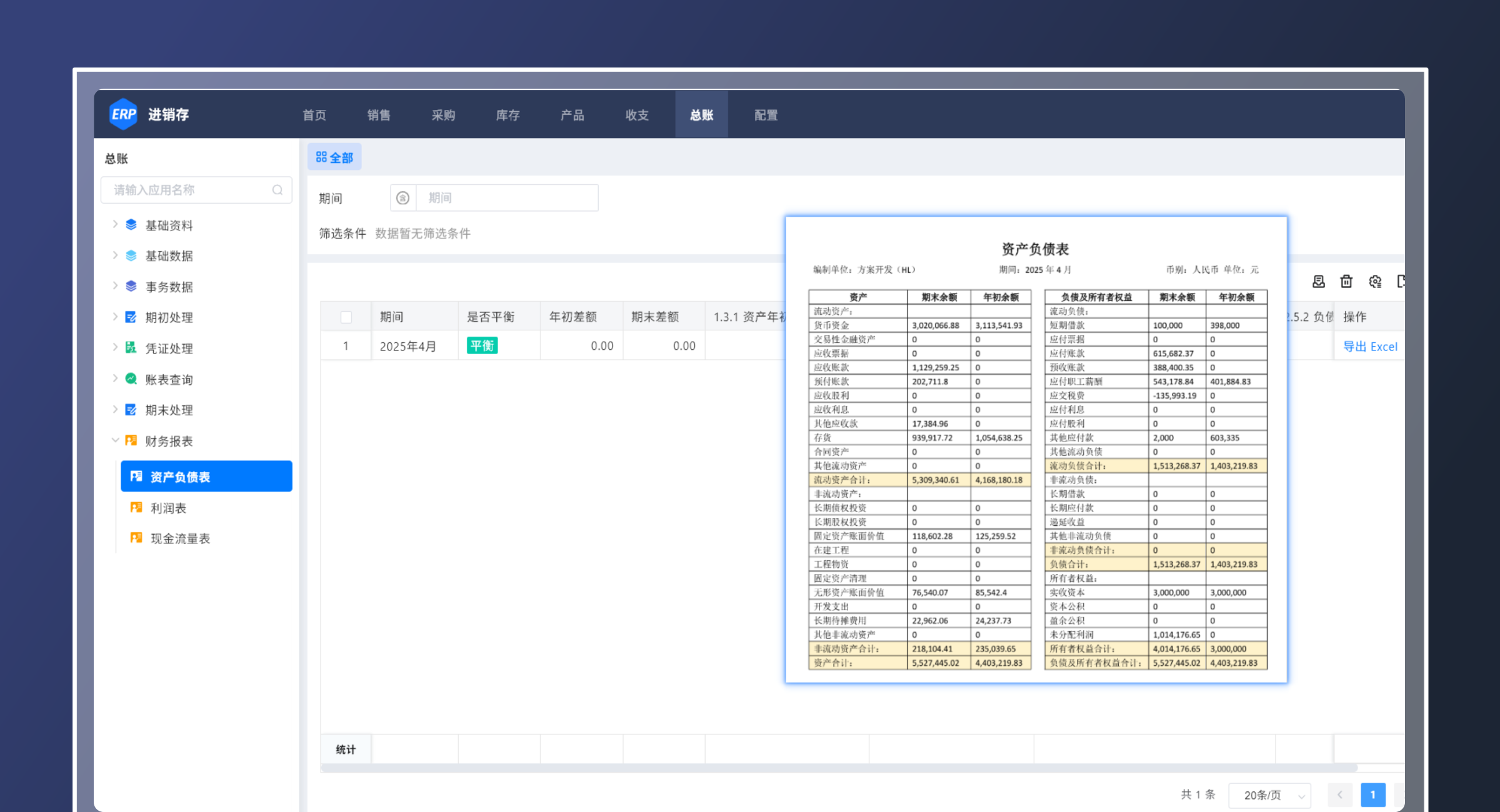 ERP财务管理总账与成本核算模块