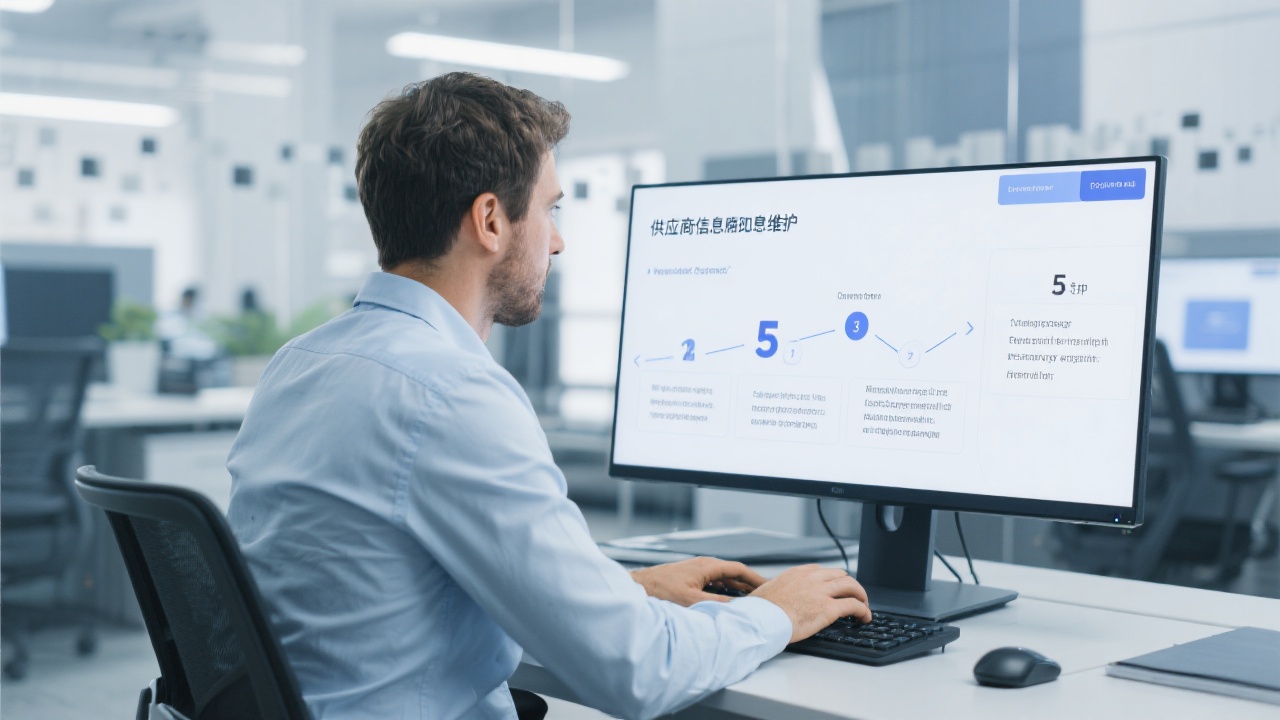 如何开始使用供应商信息维护工具？5步详细操作流程