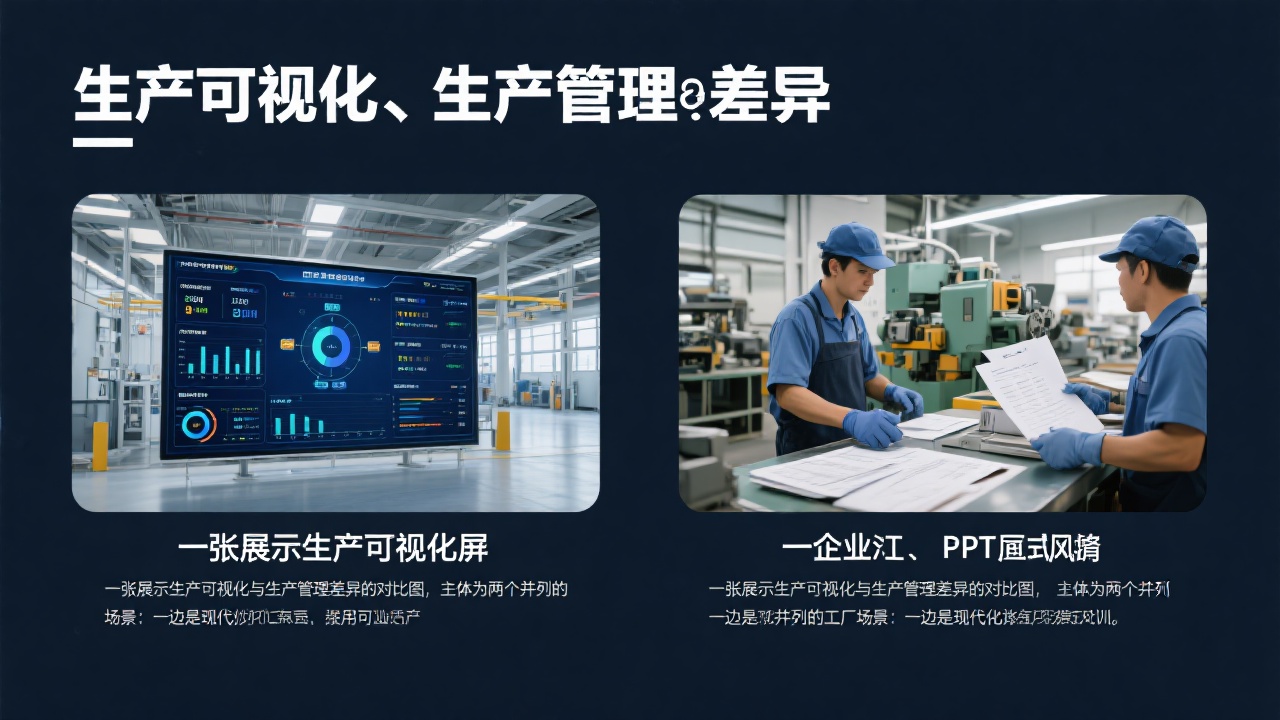 生产可视化与生产管理的差异在哪里？原理性对比