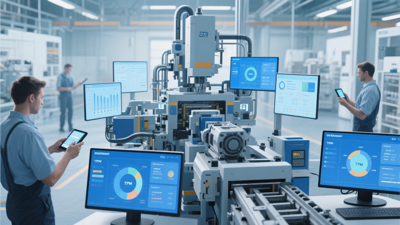 如何用ERP系统优化生产设备？TPM管理体系构建全解析