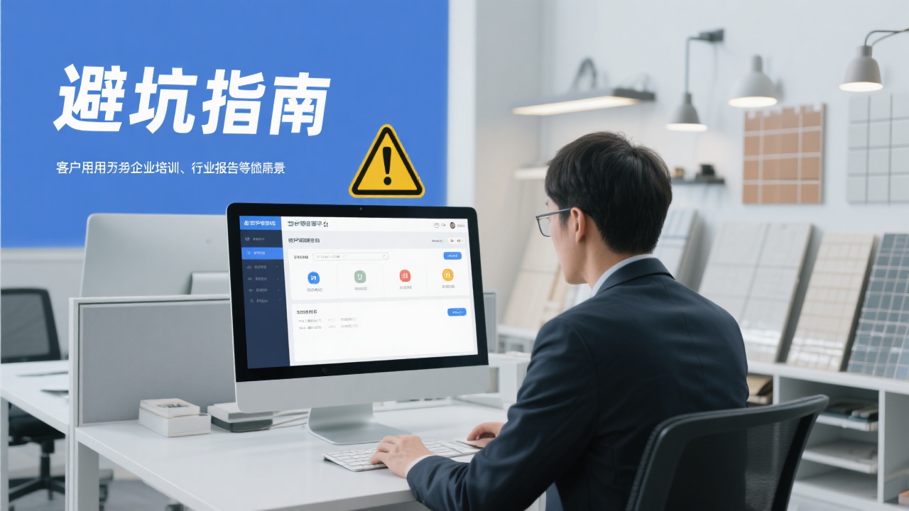 建材家居行业客户管理平台怎么选？避开这些坑！