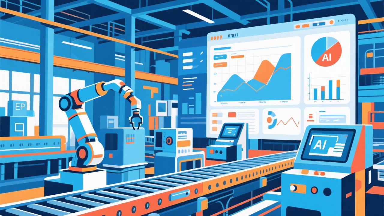 ERP如何用AI突破生产效率瓶颈？
