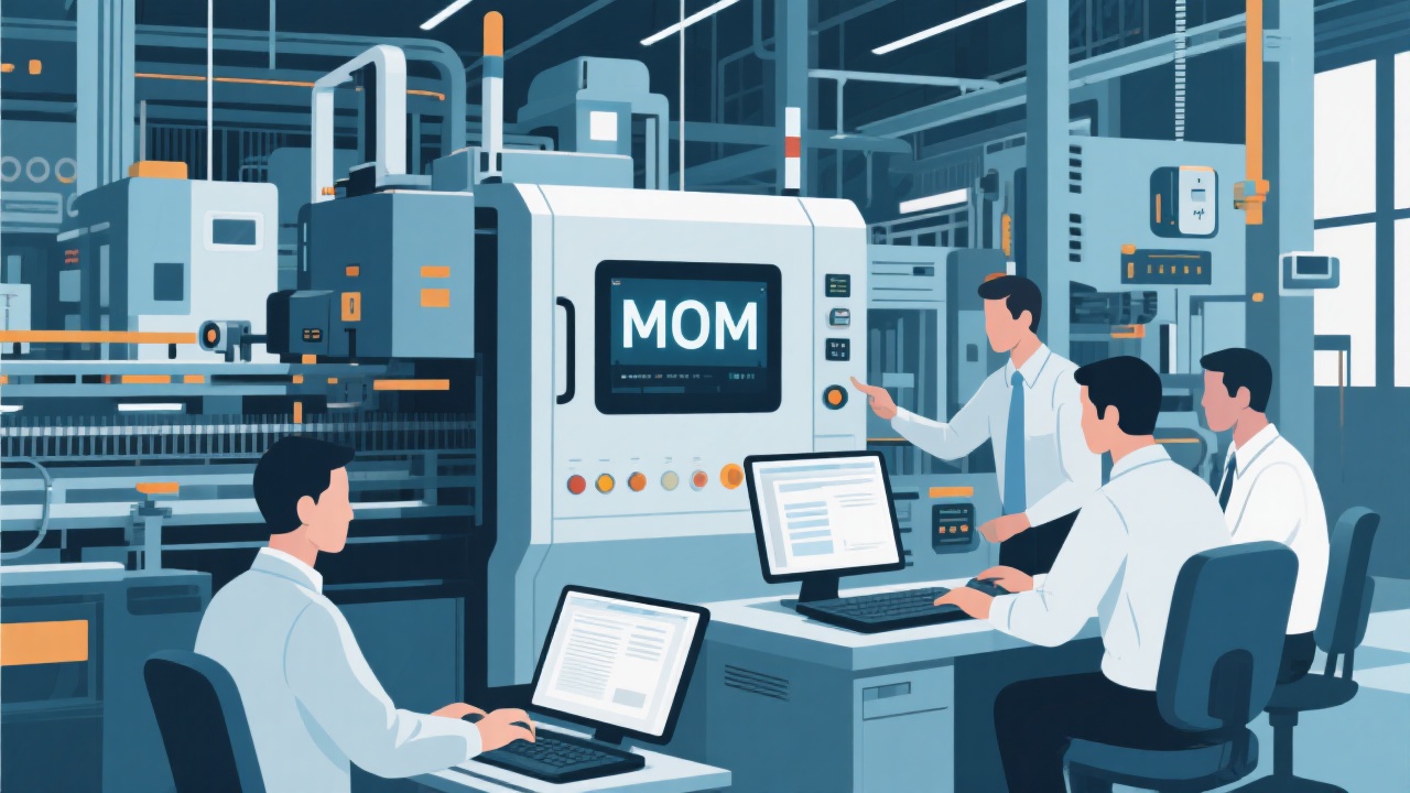 MOM (制造运营管理) 是什么？用最简单的话解释复杂系统