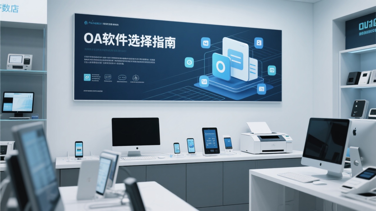 数码产品店必备：OA软件怎么选？