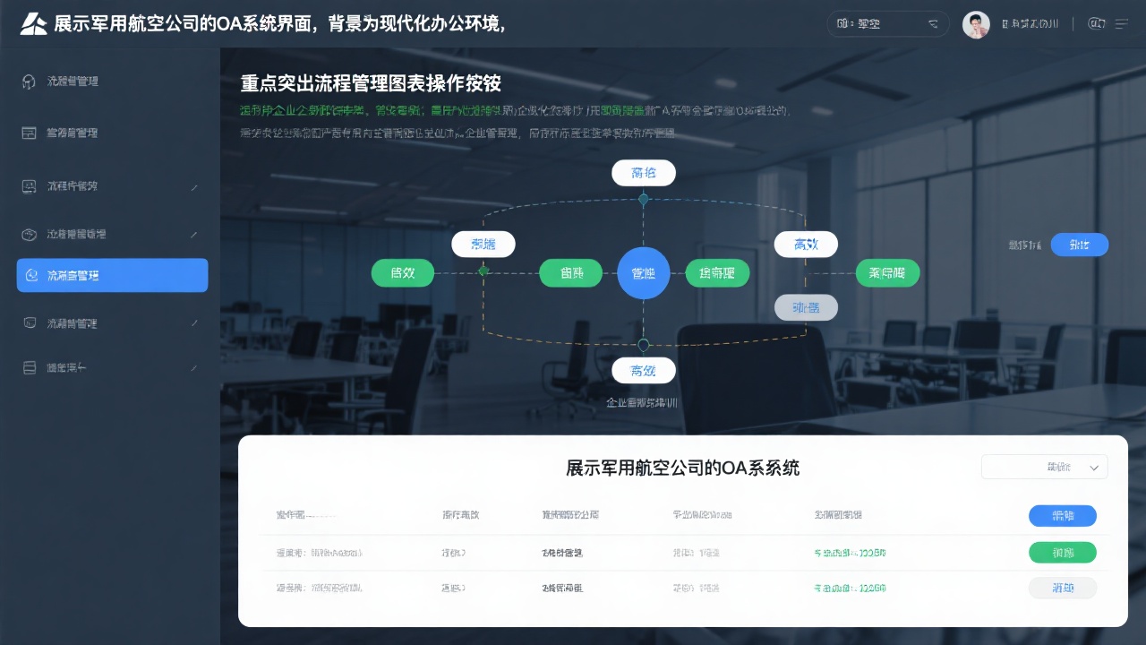 军用航空公司OA系统：如何高效管理内部流程？