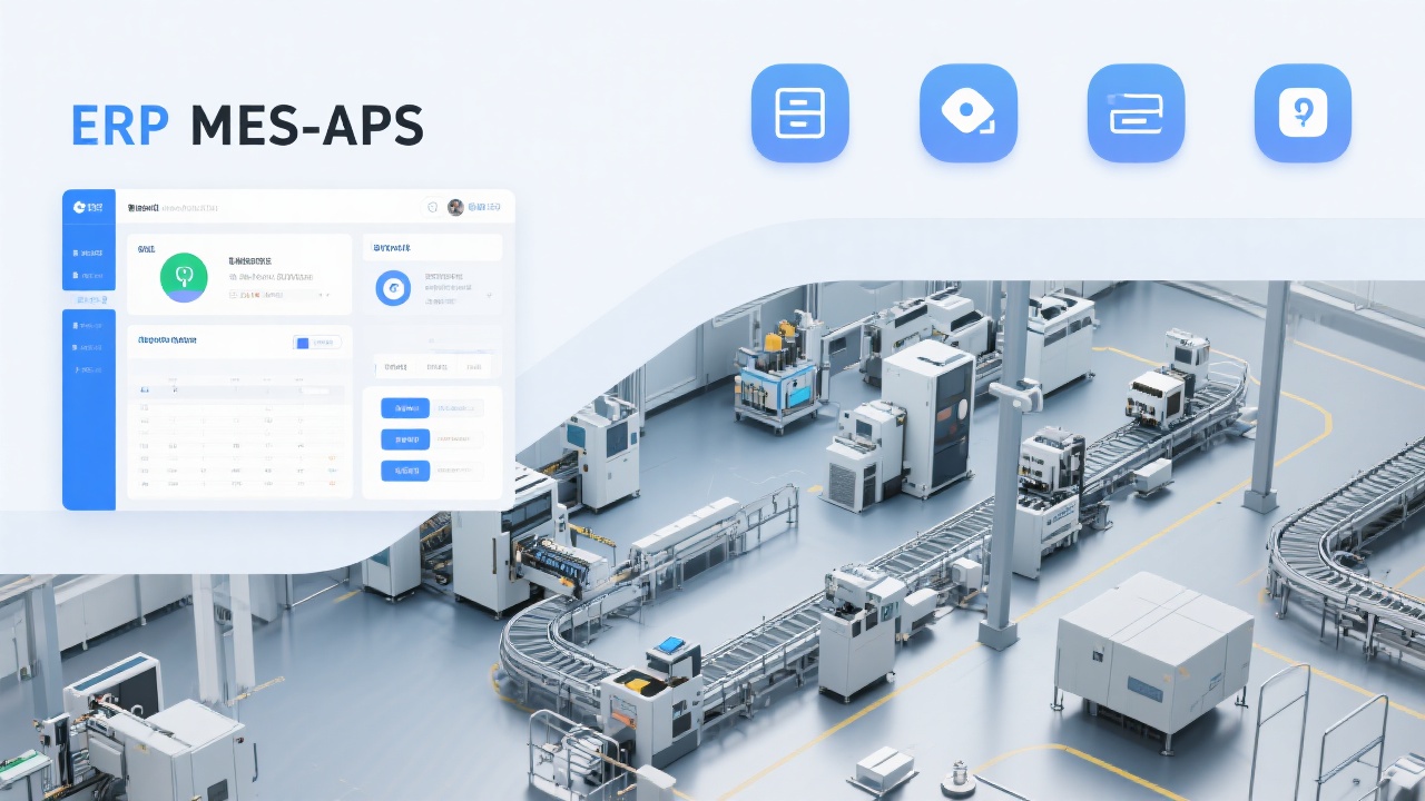 到底什么是智能制造？（一篇文看懂ERP、MES、APS的关系）