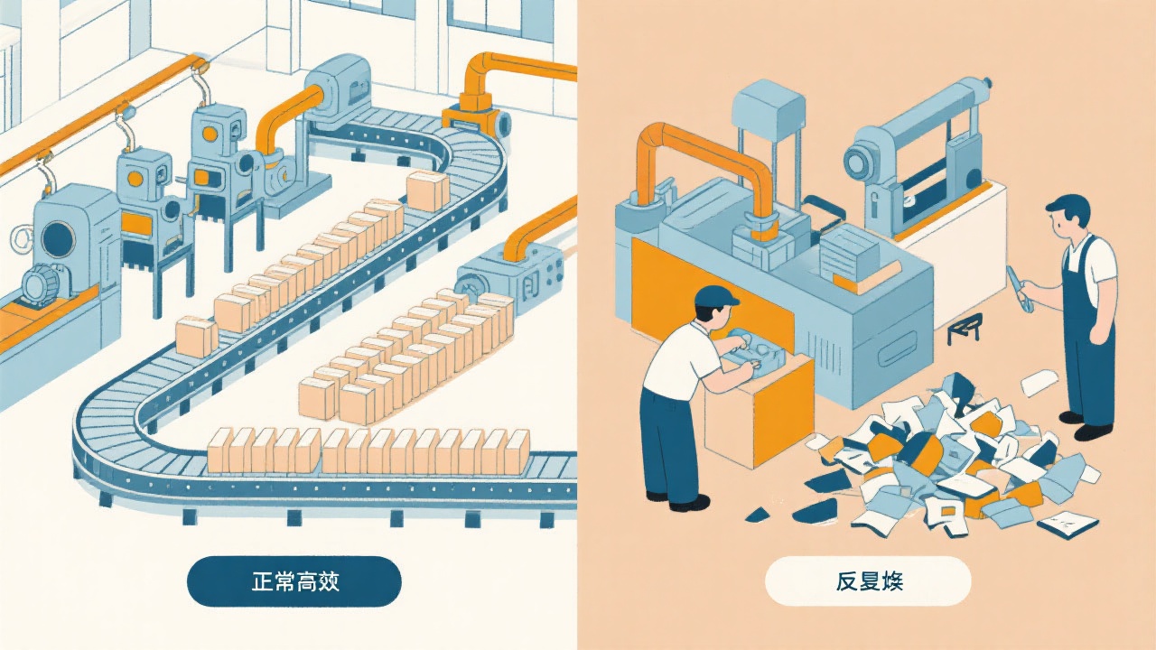 生产返工与正常生产的区别在哪里？一张图告诉你