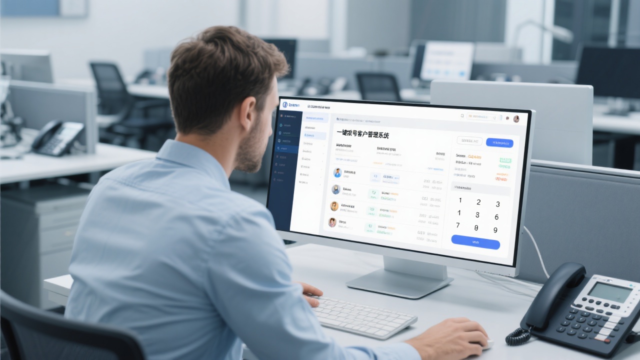 一键拨号客户管理系统，真的能提升销售效率吗？