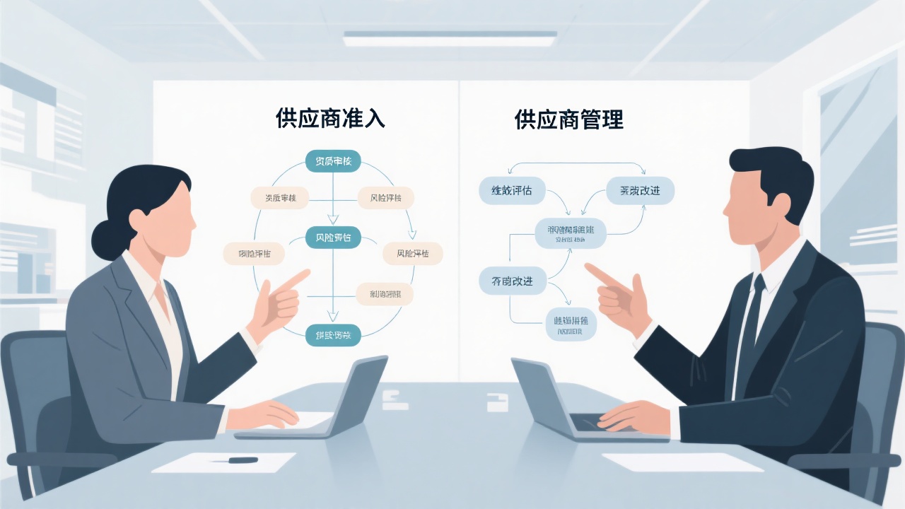供应商准入与供应商管理的区别是什么？原理性对比